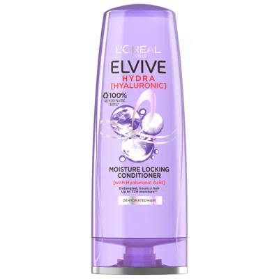L'oréal Paris Elvive Hydra Hyaluronic Conditioner With Hyaluronic Acid For Dry Hair 500ml In Purple
