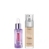 L'oréal Paris L'oreal Paris Hyaluronic Acid Filler Serum And True Match Hyaluronic Acid Foundation Duo (various Sh In 1n Ivory