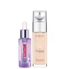 L'oréal Paris L'oreal Paris Hyaluronic Acid Filler Serum And True Match Hyaluronic Acid Foundation Duo (various Sh In 3n Creamy Beige