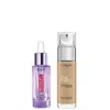 L'oréal Paris L'oreal Paris Hyaluronic Acid Filler Serum And True Match Hyaluronic Acid Foundation Duo (various Sh In 3w Golden Beige