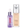 L'oréal Paris L'oreal Paris Hyaluronic Acid Filler Serum And True Match Hyaluronic Acid Foundation Duo (various Sh In 4w Golden Natural