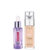 L'oréal Paris L'oreal Paris Hyaluronic Acid Filler Serum And True Match Hyaluronic Acid Foundation Duo (various Sh In 5c Rose Sand