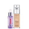 L'oréal Paris L'oreal Paris Hyaluronic Acid Filler Serum And True Match Hyaluronic Acid Foundation Duo (various Sh In 6.5w Golden Toffee
