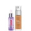 L'oréal Paris L'oreal Paris Hyaluronic Acid Filler Serum And True Match Hyaluronic Acid Foundation Duo (various Sh In 7.5w Golden Chestnut
