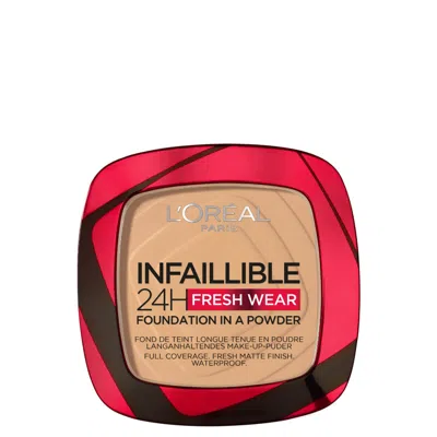L'oréal Paris Infallible 24 Hour Fresh Wear Foundation Powder 9g (various Shades) - 200 Golden Sand