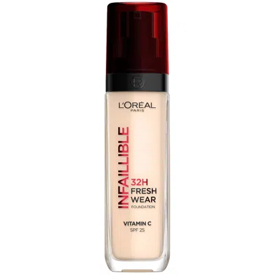 L'oréal Paris Infallible 32h Fresh Wear Foundation 30ml (various Shades) - 10 In White