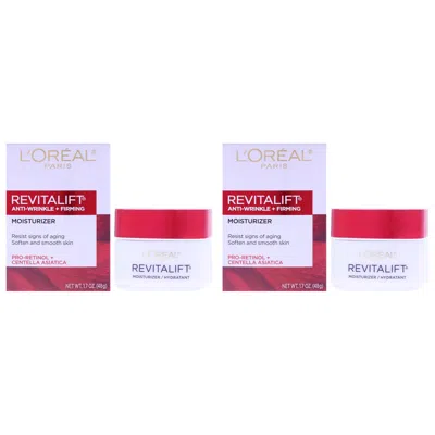 L'oréal Paris Revitalift Anti Wrinkle And Firming Day Cream By Loreal Paris For Unisex - 1.7 oz Moisturizer - Pack In Multi