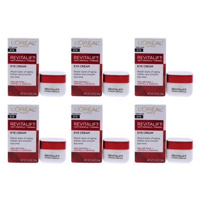 L'oréal Paris Revitalift Anti-wrinkle And Firming Eye Treatment By Loreal Paris For Unisex - 0.5 oz Cream - Pack O