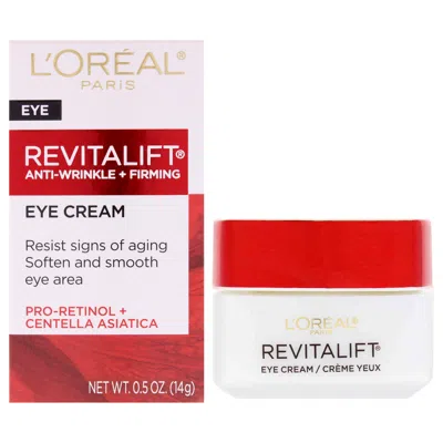 L'oréal Paris Revitalift Anti-wrinkle Plus Firming Eye Cream By Loreal Paris For Unisex - 0.5 oz Cream In Multi