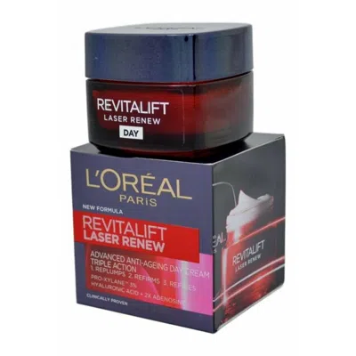 L'oreal Paris Revitalift Filler Renew Anti-ageing Day Cream 50ml In Transparent