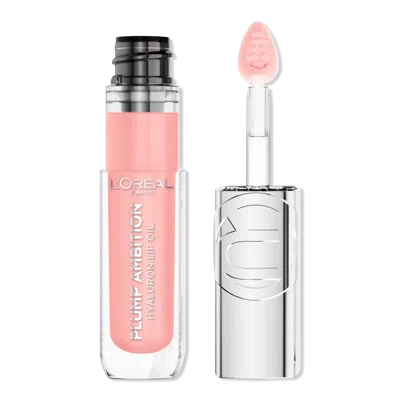 L'oreal Plump Ambition Hyaluron Lip Oil 24hr Care With Hyaluronic Acid - Milky Nu 201