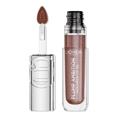 L'oreal Plump Ambition Hyaluron Lip Oil Shimmer - Mauve Lights