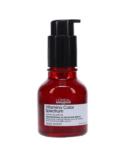 L'oreal Professionnel L'oréal Professionnel 1.69oz Vitamino Color Spectrum Glass Shine Serum In Red