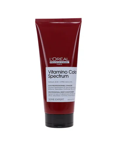 L'oreal Professionnel L'oréal Professionnel 6.7oz Vitamino Color Spectrum Professional Deep Conditioner In Transparent