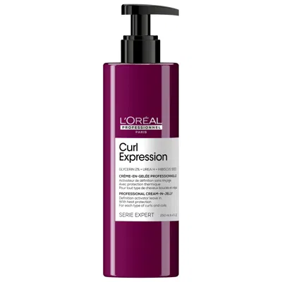 L'oreal Professionnel Curl Expression Defining Leave-in Jelly 8.5 oz / 250 ml In White