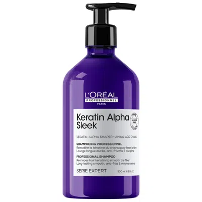 L'oreal Professionnel Keratin Alpha Sleek Shampoo Anti Frizz & Smoothing 500ml