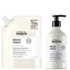 L'oreal Professionnel Metal Detox Shampoo 500ml And Refill Pack 500ml For Breakage & Colour Protection