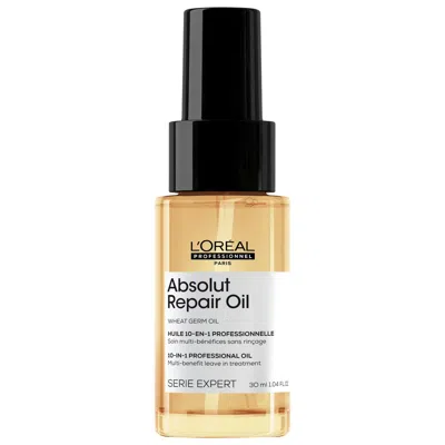 L'oreal Professionnel Mini Absolut Repair 10-in-1 Hair Oil For Dry Hair 1oz/30ml
