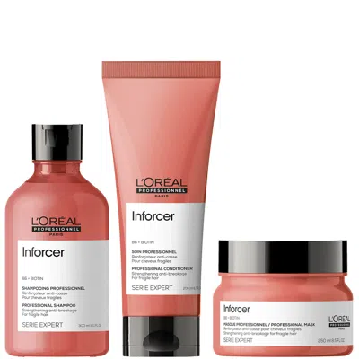 L'oreal Professionnel Serie Expert Inforcer Trio In White