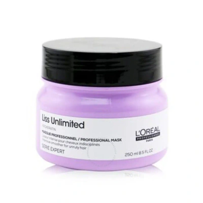 L'oreal Professionnel Serie Expert Liss Unlimited Prokeratin Intensive Smoother Mask 8.5 oz Hair Car In White