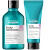 L'oreal Professionnel Serié Expert Scalp Advanced Anti-discomfort Hair Shampoo And Treatment Duo