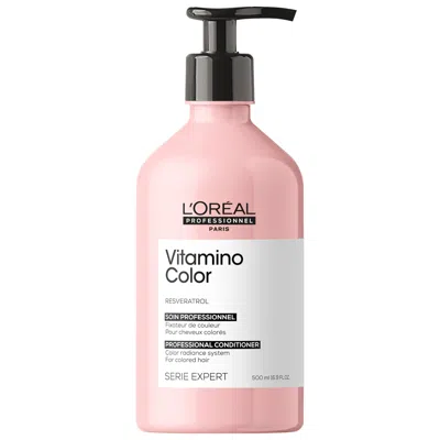 L'oreal Professionnel Vitamino Color Care Conditioner 16.9 oz / 500 ml In White