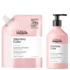 L'oreal Professionnel Vitamino Color Shampoo 500ml And Refill Pack 500ml For Coloured Hair