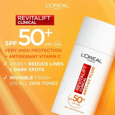 L'oreal Loreal Revitalift Clinical Vitamin C Anti-uv Spf50 30 ml In White