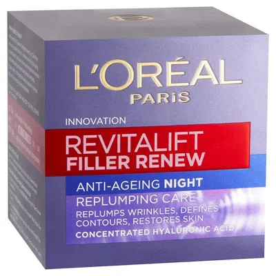 L'oreal Revitalift Filler 1.7 oz Anti-aging Skin Care 3600523201303 In White