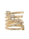 Loree Rodkin 14k Gold Peace Diamond Ring In Gold