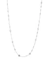 Loree Rodkin 14k White Gold Diamond Necklace In Metallic