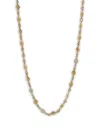 Loree Rodkin 14k Yellow Gold Cross Link Diamond Necklace In Gold