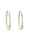 Loree Rodkin 14k Yellow Gold Diamond Hoop Earrings In Gold