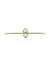 Loree Rodkin 14k Yellow Gold Evil Eye Diamond Bracelet In Gold