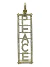 Loree Rodkin 14kt Yellow Gold Peace Diamond Necklace In Gold
