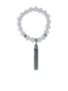 Loree Rodkin Pearl And Diamond Bracelet In Silver