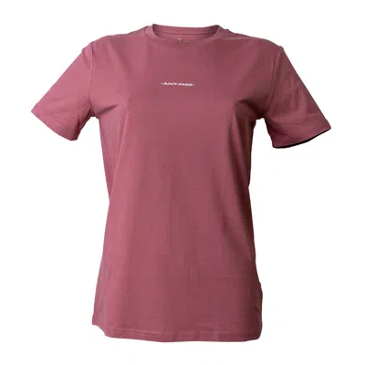 Loreen Label Women's Pink / Purple Ain´t Fade Organic Cotton T-shirt - Dusty Pink In Pink/purple
