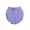 Loreen Label Women's Pink / Purple Bamboo Butterfly Shorts -mauve In Multi