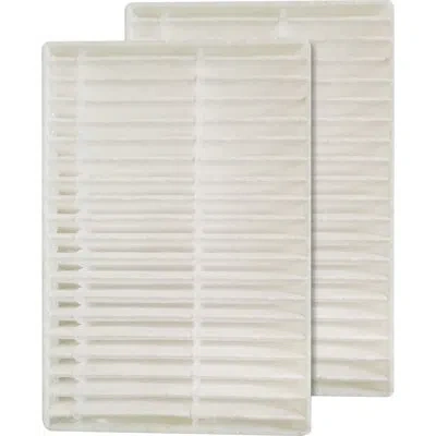 Lorell 3-in-1 Desk Lamp Hepa Air Filter In White