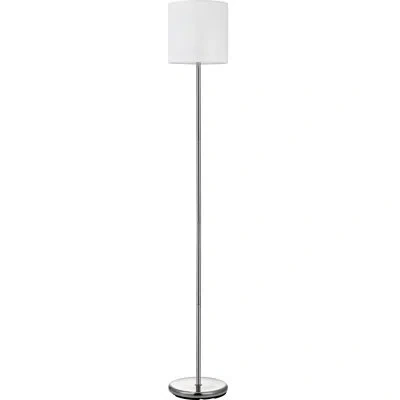 Lorell 65" Floor Lamp In Nickel