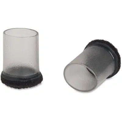 Lorell Clear Sleeve Floor Hardware In Gray,black