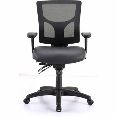 Lorell Conjure Mid-back Office Chair In Black