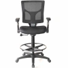 Lorell Conjure Office Stool In Black