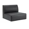 Lorell Contemporary Reception Collection Single Seat Sofa - 25.5" X 25.5"19.6" - Material: Polyurethane - F