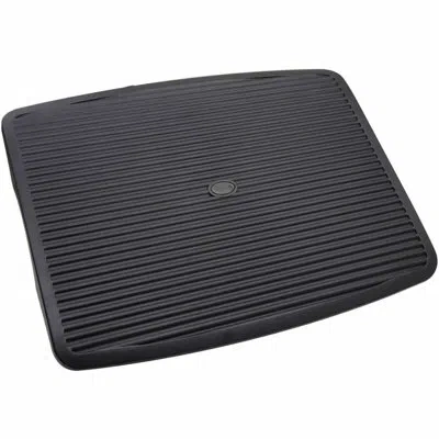 Lorell Ergonomic Rocking Footrest In Black
