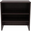 Lorell Essentials 2-shelf Stack-on Bookcase In Espresso
