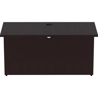 Lorell Essentials Series 29.5" H X 24" W Desk Bridge And Connector In Espresso