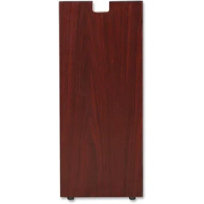 Lorell Essentials Series 30.71" H X 14.96" W Desk Leg In Mahogany