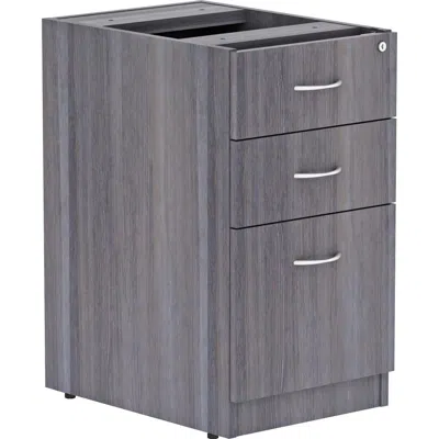 Lorell Essentials Series Box/box/file Fixed File Cabinet - 16" X 22"28.3" - File, Box Drawer(s) - Finish: L
