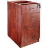 Lorell Essentials Series Box/box/file Fixed File Cabinet In Brown